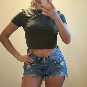 🌸10 for $25🌸 wild fable green crop top